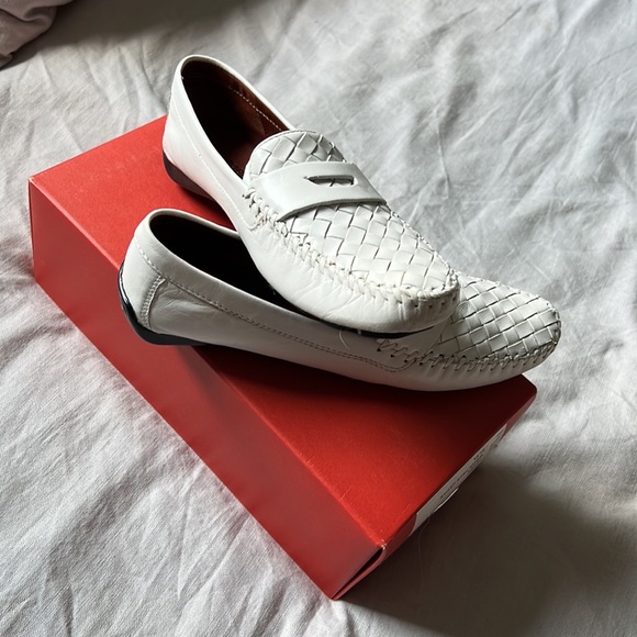 Robert Zur “White True Glove” white loafer. Size 8.5 NARROW (4A) - Picture 3 of 7